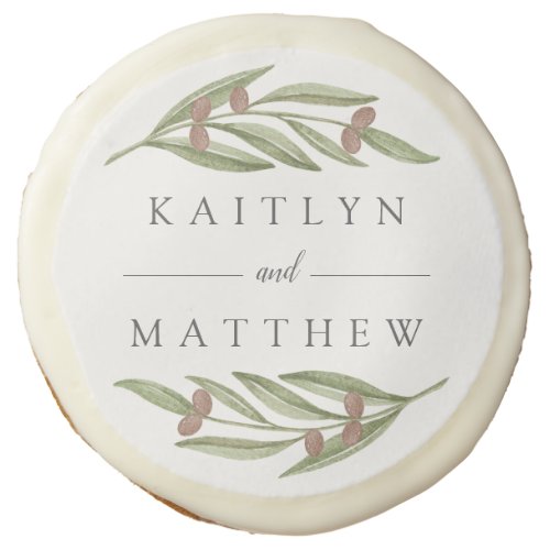 The Olive Branch Wedding Collection Sugar Cookie