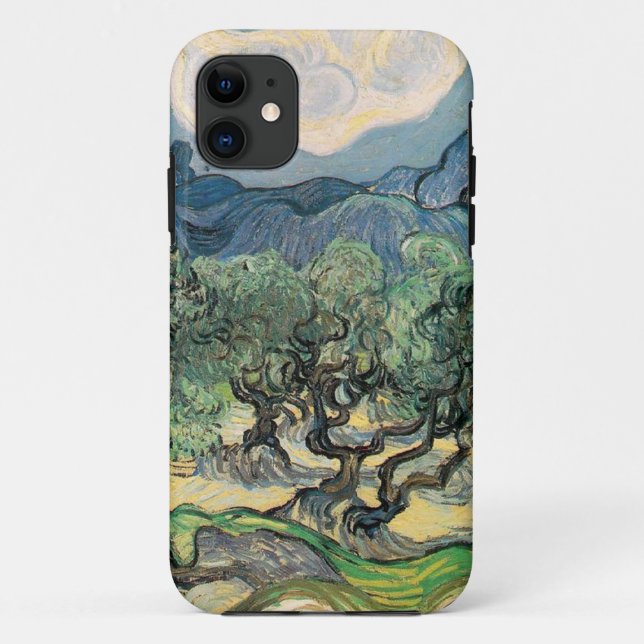 The Olive Trees,1889, by Vincent van Gogh Case-Mate iPhone Case (Back)