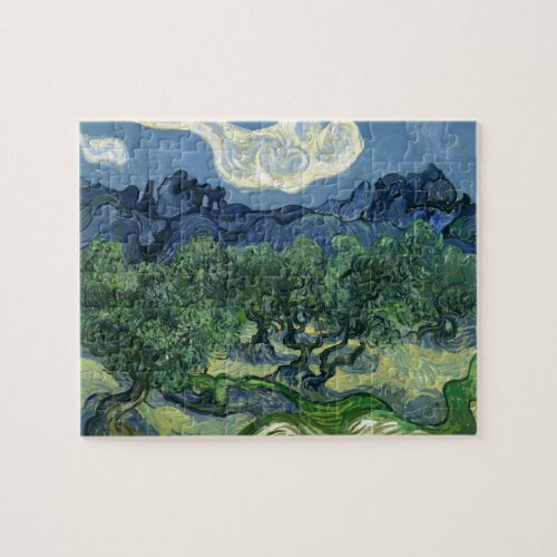 The Olive Trees by Van Gogh Fine Art Jigsaw Puzzle