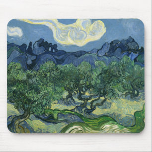 The Olive Trees by Van Gogh Fine Art Mouse Pad