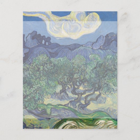 The Olive Trees by Vincent Van Gogh (Front)