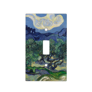 The Olive Trees by Vincent Van Gogh Light Switch Cover