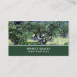 The Olive Trees, Van Gogh, Health Food Store Business Card<br><div class="desc">The Olive Trees,  Van Gogh,  Health Food Store Business Cards by The Business Card Store</div>
