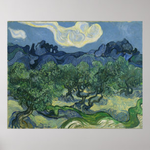 The Olive Trees - Van Gogh Poster