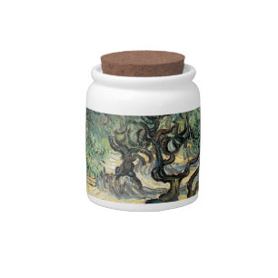 The Olive Trees, Vincent van Gogh Candy Jar
