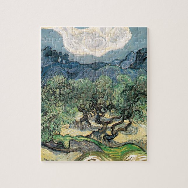 The Olive Trees, Vincent van Gogh Jigsaw Puzzle (Vertical)