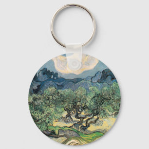 The Olive Trees, Vincent van Gogh Keychain