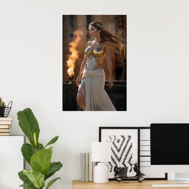 The Olympians: Aphrodite, Godess of Love Poster | Zazzle