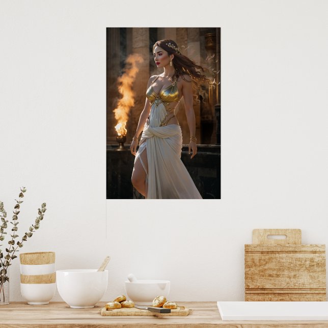 The Olympians: Aphrodite, Godess of Love Poster | Zazzle