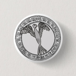 The Olympians! Hera / Juno symbol badge Pinback Button