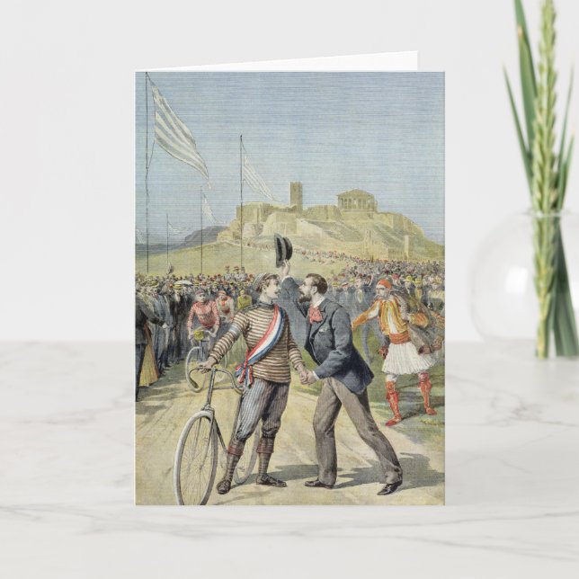 The Olympic Games in Athens Card (Front)