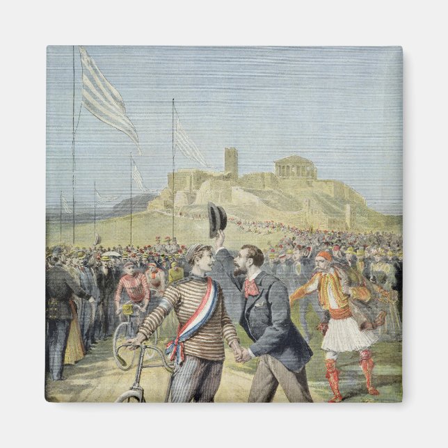 The Olympic Games in Athens Magnet (Front)