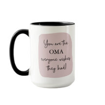 The Oma Everyone Wishes They Had | Pink Photo Mug