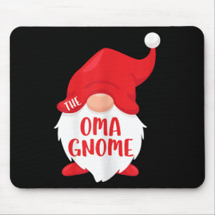 The Oma Gnome Matching Christmas Gnome Shirt Mouse Pad