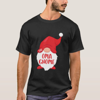 The Oma Gnome T-Shirt Matching Christmas Costume S