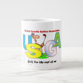 The one and only Spastic Golfers training aide Giant Coffee Mug