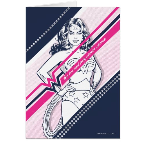 The One And Only Wonder Woman Retro Graphic