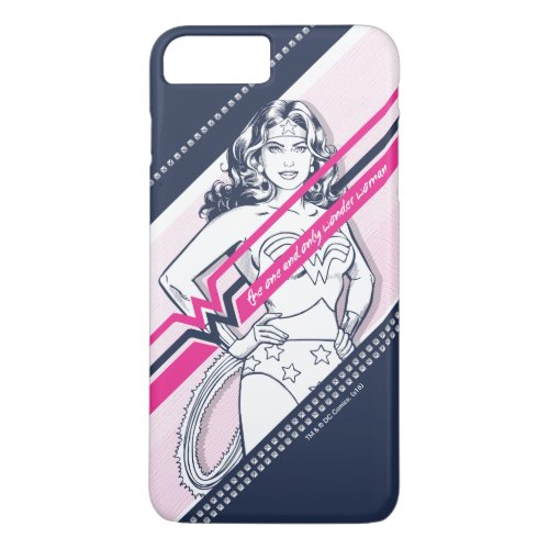 The One And Only Wonder Woman Retro Graphic iPhone 8 Plus7 Plus Case