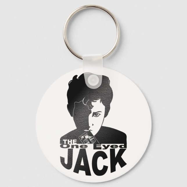 The One Eyed Jack Keychain (Front)