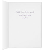 The one Moment Card (Inside (Right))