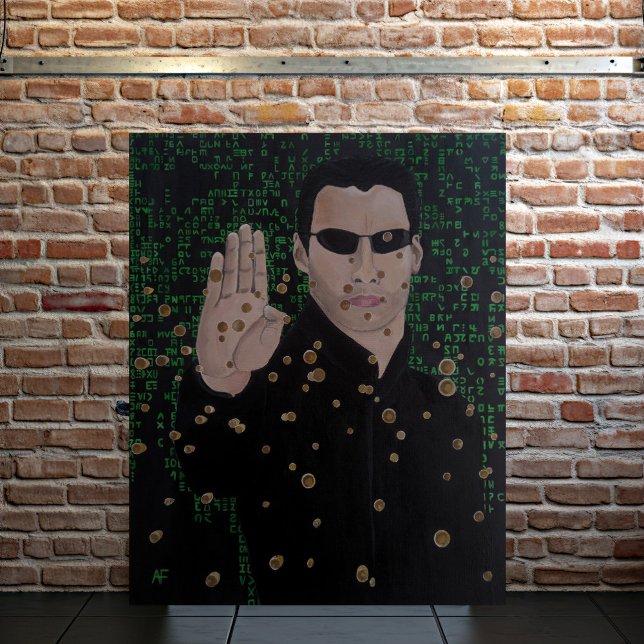 The One Painting by Alfred Fox Canvas Print (Creator Uploaded)