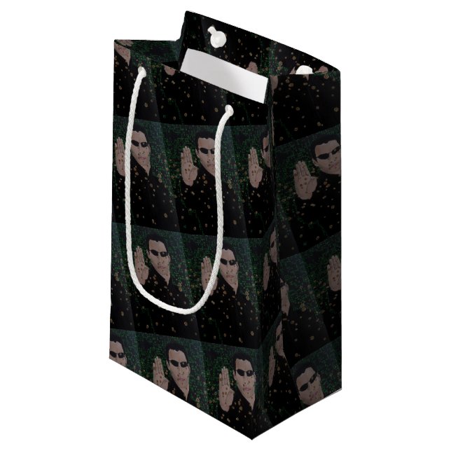 The One Painting by Alfred Fox Small Gift Bag (Front Angled)