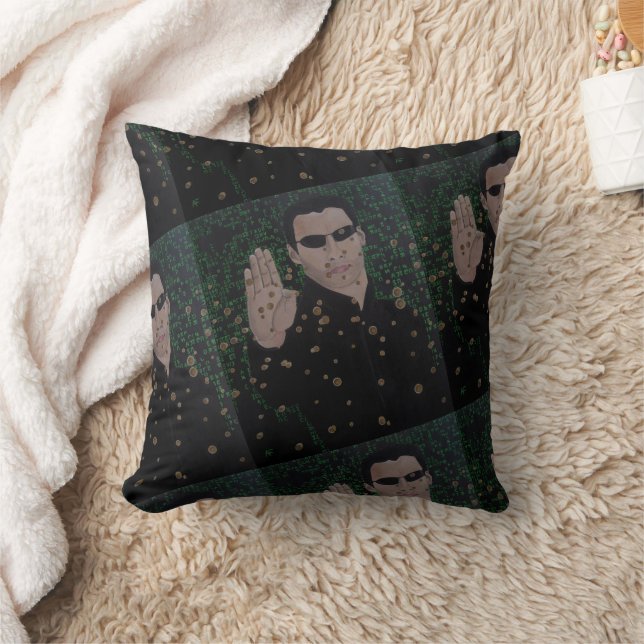 The One Painting by Alfred Fox Throw Pillow (Blanket)