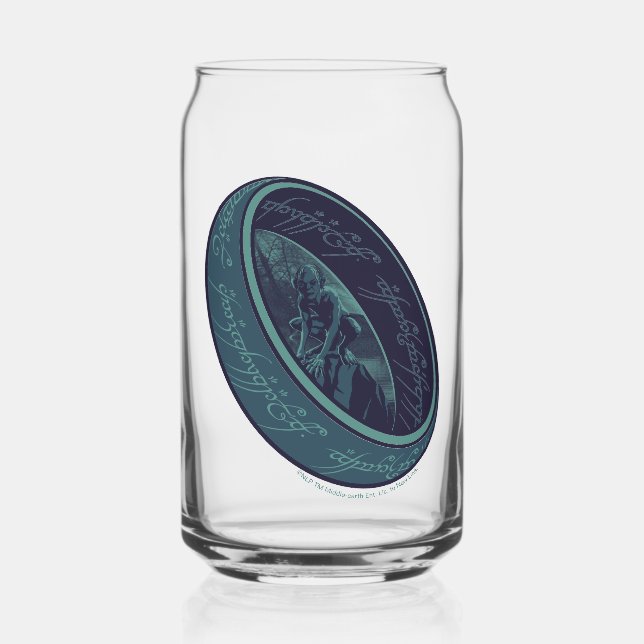 THE ONE RING™ GOLLUM™ Graphic Can Glass (Front)