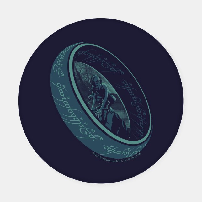 THE ONE RING™ GOLLUM™ Graphic Coaster Set (Single)