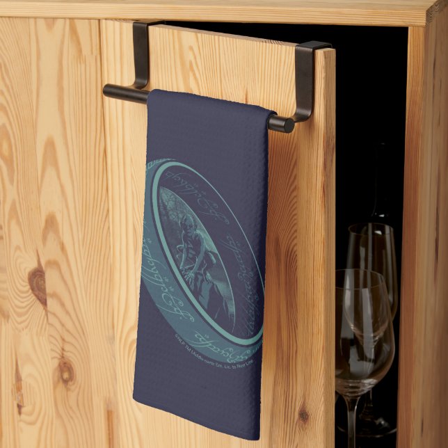 THE ONE RING™ GOLLUM™ Graphic Kitchen Towel (Thirds Fold)