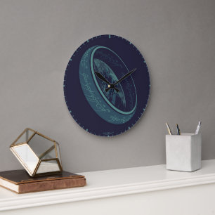THE ONE RING™ GOLLUM™ Graphic Large Clock