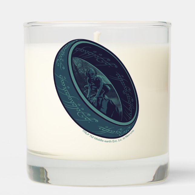 THE ONE RING™ GOLLUM™ Graphic Scented Candle (Front)