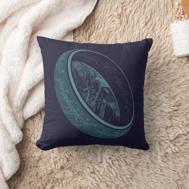 THE ONE RING™ GOLLUM™ Graphic Throw Pillow (Blanket)