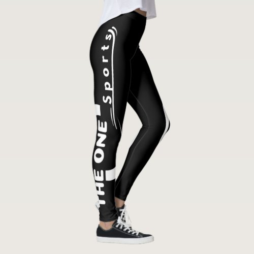 The One Sports Black GYM and Yoga Leggings