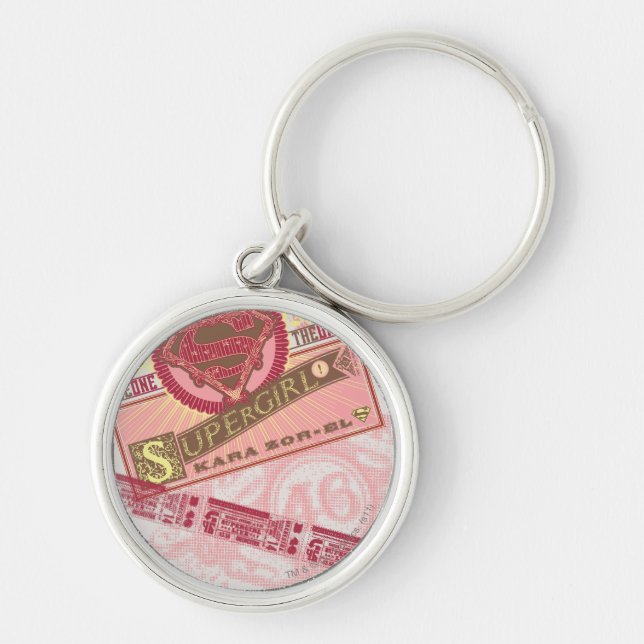 The One The Only Supergirl Keychain (Front)