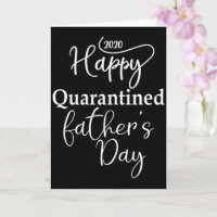 The One Where We Were Quarantined fathers day Card