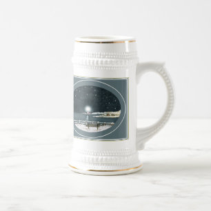 The O'Neill/Foster/O'Brien Memorial Bench at SMCC Beer Stein