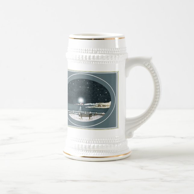 The O'Neill/Foster/O'Brien Memorial Bench at SMCC Beer Stein (Right)