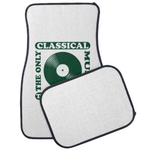 The Only Classical Music Car Floor Mat