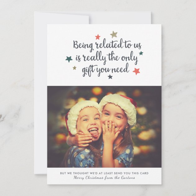 The Only Gift You Need | Holiday Photo Card