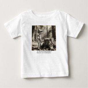 The only known photo of Pinocchio and his mother Baby T-Shirt