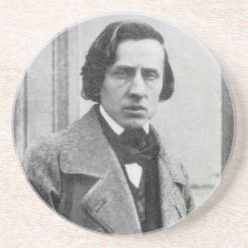 The Only Known Photograph of Frederic Chopin Coaster