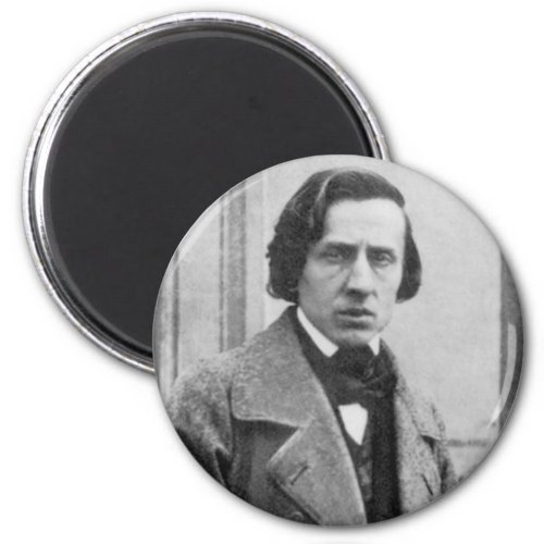 The Only Known Photograph of Frederic Chopin Magnet