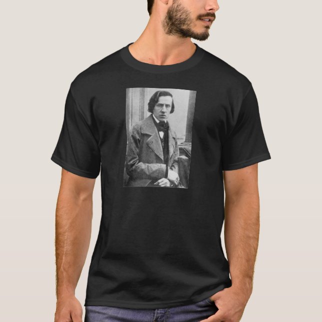 The Only Known Photograph of Frederic Chopin T-Shirt (Front)