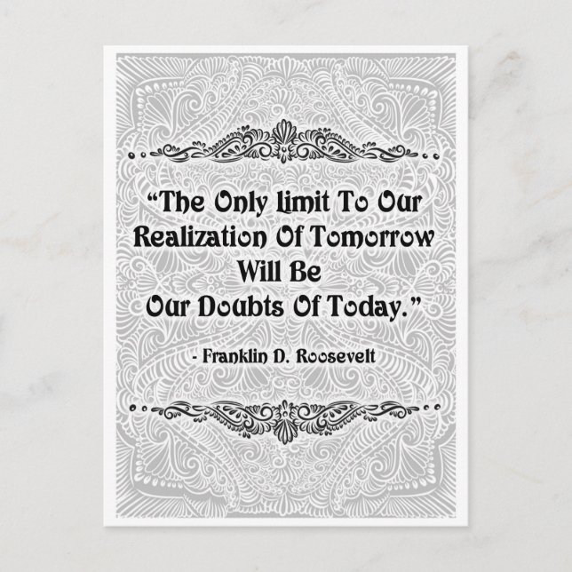 The Only Limit - Positive Quote´s Postcard (Front)
