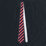 The Only Navy and Coral Striped Tie Ever<br><div class="desc">UPDATED - Actual Navy RGB - will no longer appear Royal! I am getting married in October and I have chosen Coral and Navy as my wedding colors. Coral flowers are beautiful, and navy is so classic and masculine. It's the essence of joining a man and a woman in matrimony....</div>