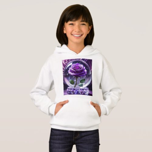 The only purple rose in the world hoodie