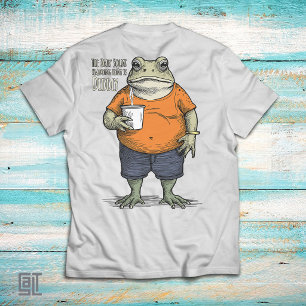 The Only Squat I'm Doing Today Is Diddly Funny Laz T-Shirt