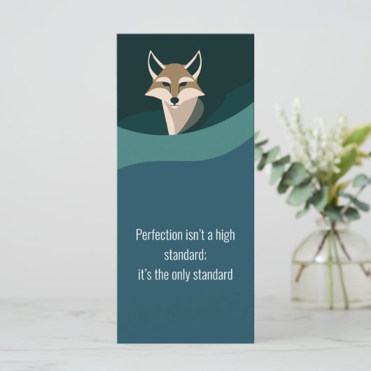 “The only standard” Bookmark – J to G (Standing Front)