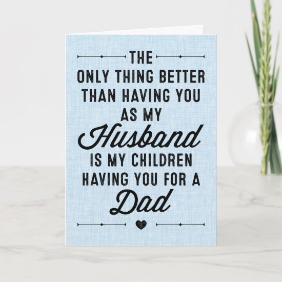 The Only Thing Better Card